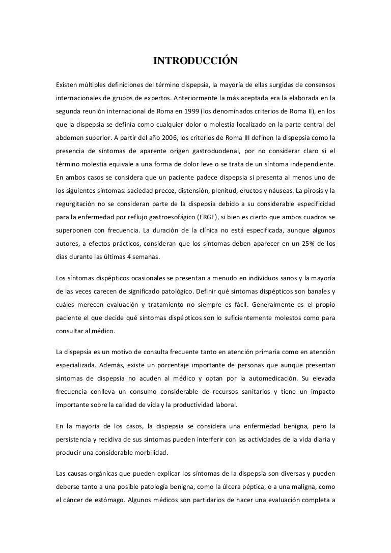 Significado de dispepsia gastrica